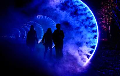 Background image for From Fireflies to Fire Gardens, Lightscape Is Back Again to Ignite Winter Nights at the Royal Botanic Gardens