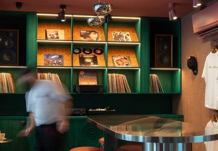 Background image for Now Open: Little Sista Is Leura's New Focaccia-First Cafe, Where Vinyl Records Soundtrack a Blue Mountains Pit Stop