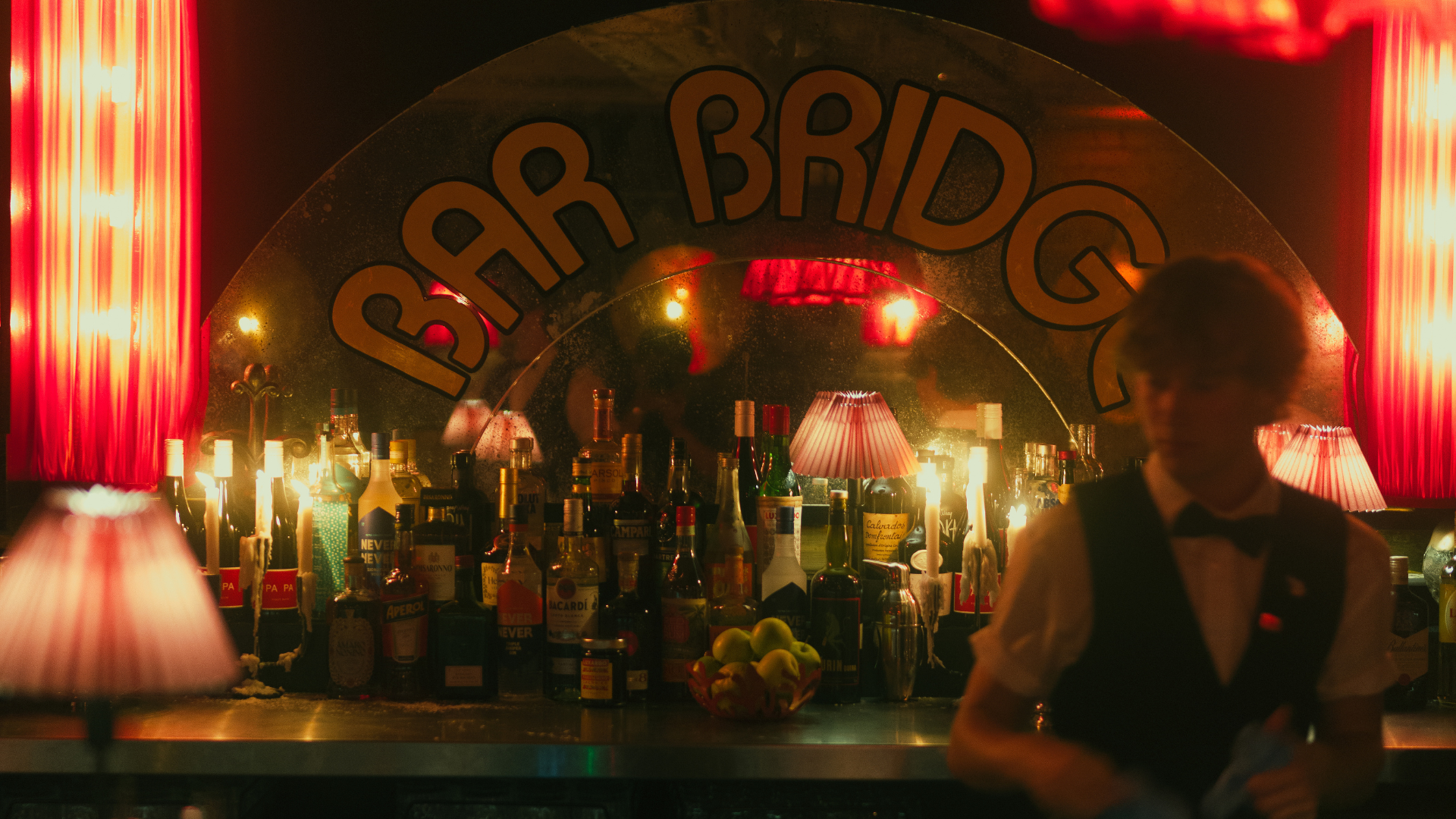 Interior of Bar Bridge, Sydney