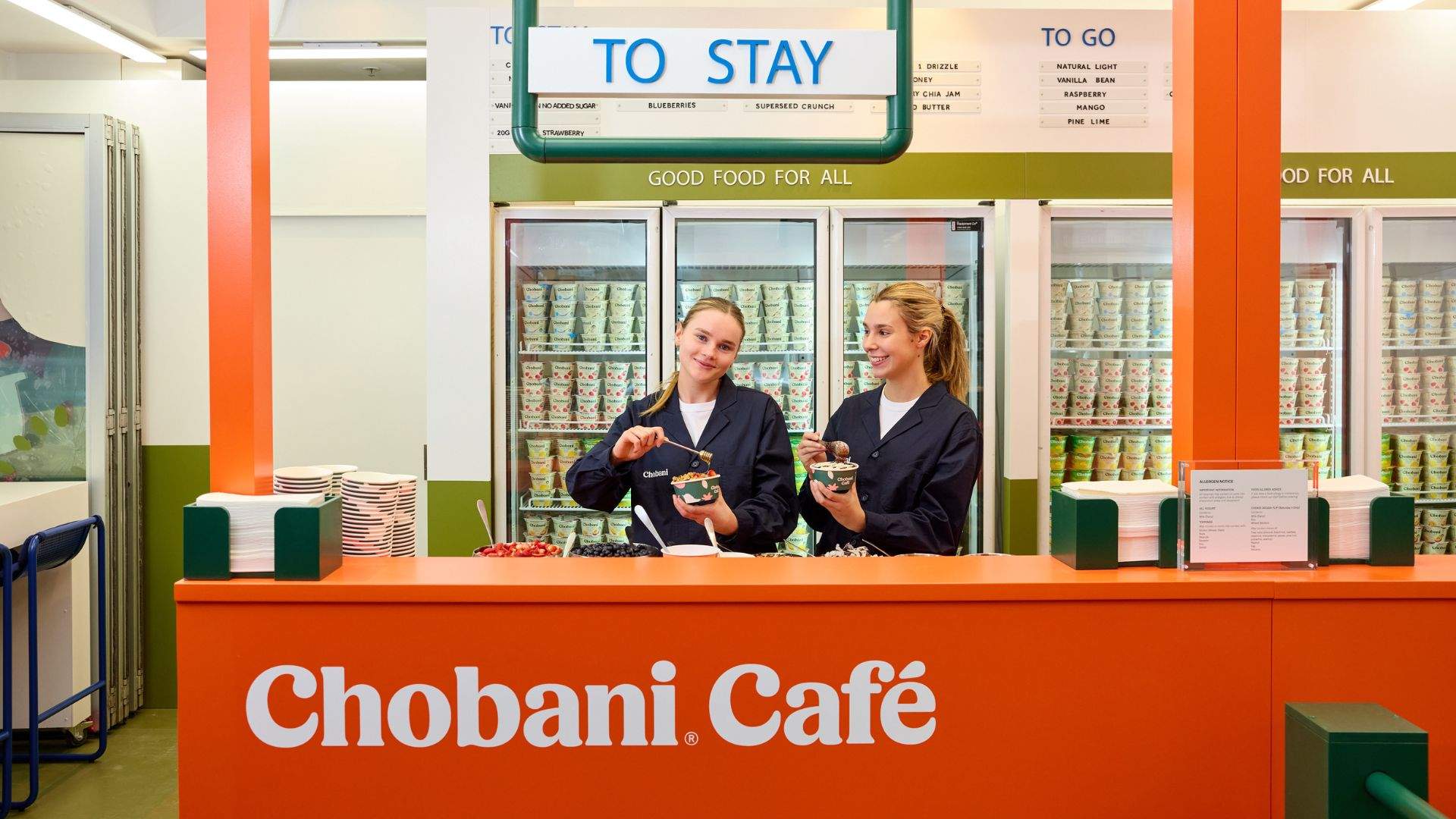 Now Open: Chobani Opens Its First Cafe in Australia, and It's Entirely Free (Yes, You Read that Correctly)