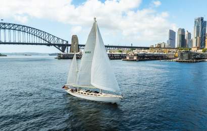 Background image for This Two-Night Sydney Harbour Luxury Yacht Trip Features a Five-Course Peter Gilmore Feast — All for $19.74