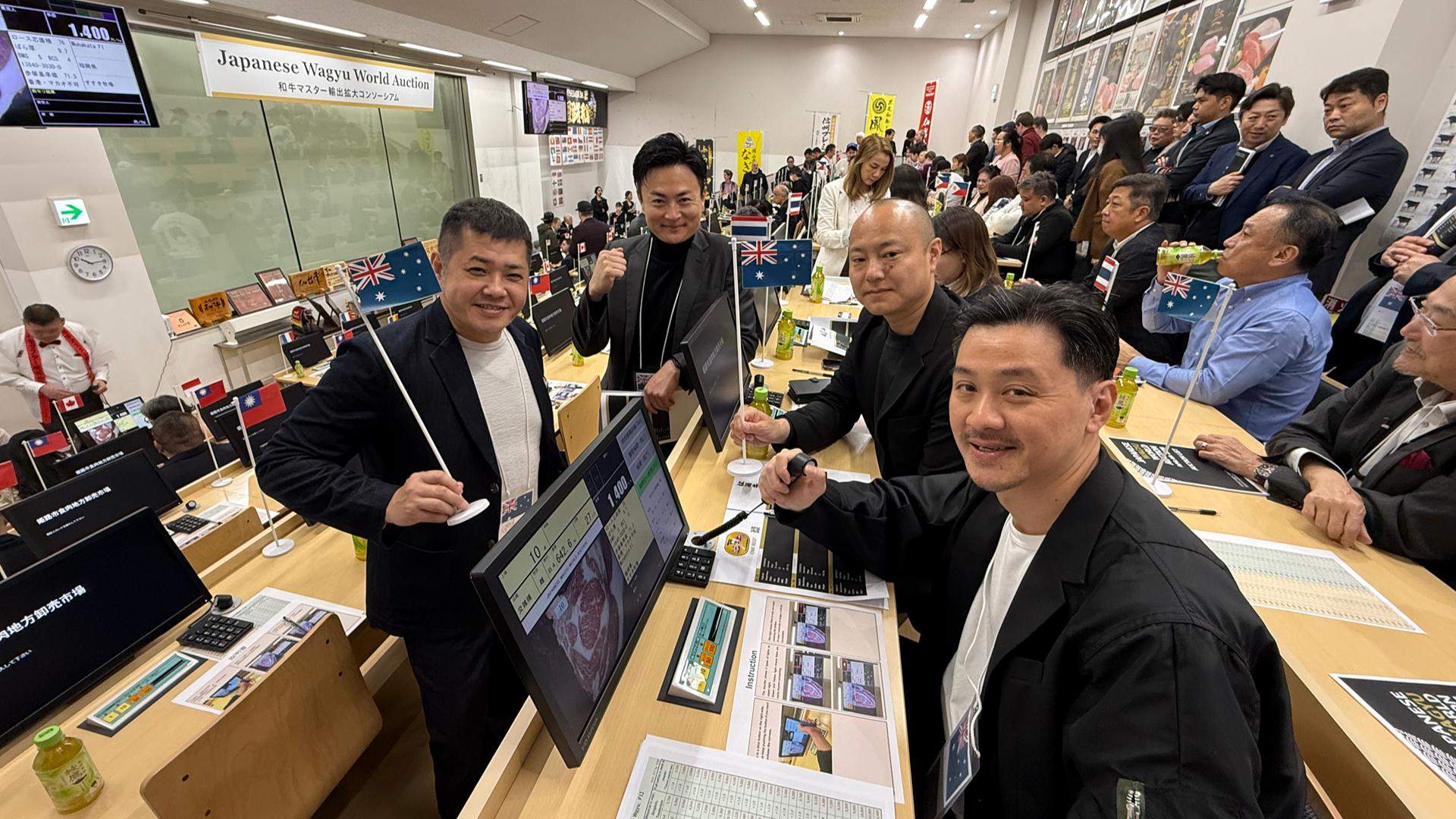 Following Success at Tokyo's World Wagyu Auction, Wagyu Ya Group Restaurants Will Soon Serve the World's Most Coveted Beef