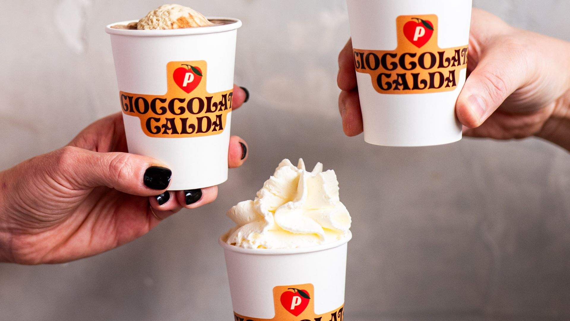 Warm Up This Winter with Piccolina's Italian Hot Chocolate Range, or Add a Scoop of Gelato for a Hot-Meets-Cold Moment