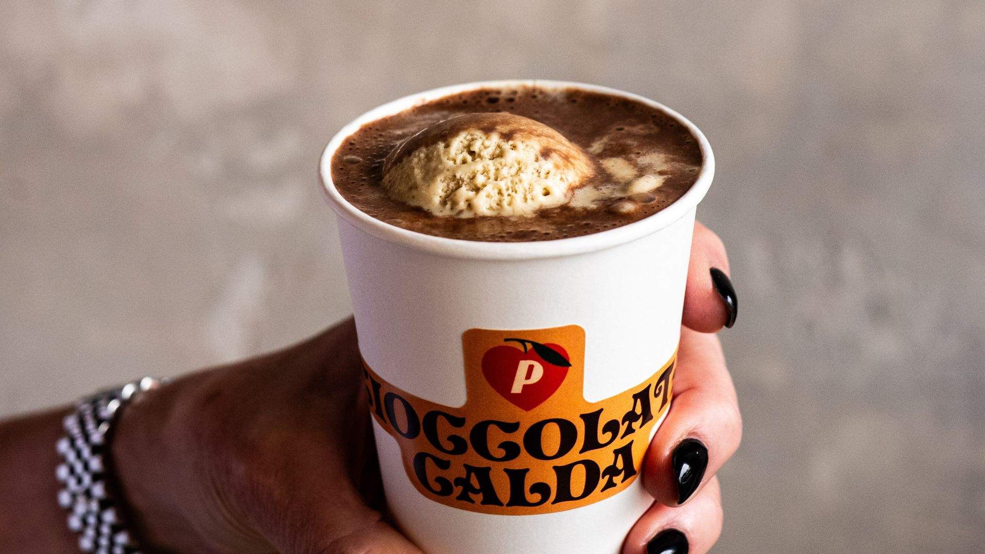 Warm Up This Winter with Piccolina's Italian Hot Chocolate Range, or Add a Scoop of Gelato for a Hot-Meets-Cold Moment