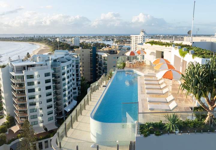 Background image for Avani Mooloolaba Beach Hotel Is the Sunny Coast's Newest Destination for Rooftop Cocktails, Nostalgic Dining and Sun-Drenched Escapes