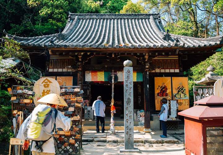 Background image for Leave the Noise Behind on Japan's 1200-Kilometre Pilgrimage, Offering a Spiritual Stroll to 88 Buddhist Temples