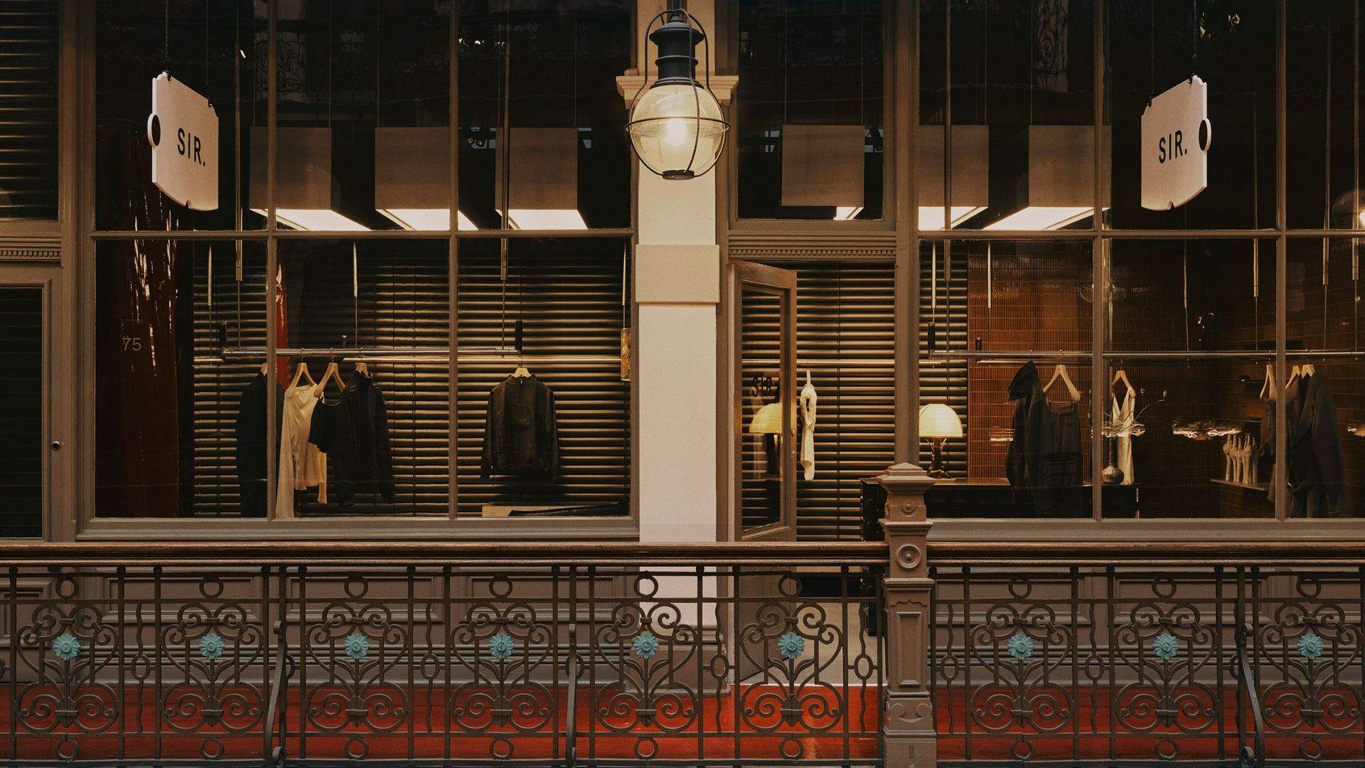 A Private Dressing Room From Sir the Label Enters a Sydney Shopping Arcade