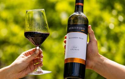 Background image for The World's Best Shiraz Has Been Crowned — This Trophy-Winning Drop From McLaren Vale's Beresford Estate Costs Just $25