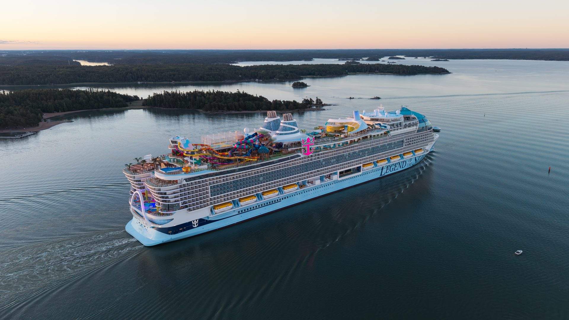 This Just In: The World's Largest Ever Cruise Ship Has Officially Set Sail on Its Maiden Mediterranean Voyage