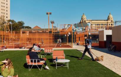 Background image for This Just In: Chapel Street Has a New Six-Court Padel Club, Complete with Its Own Cafe and Terrace for Post-Match Hangs