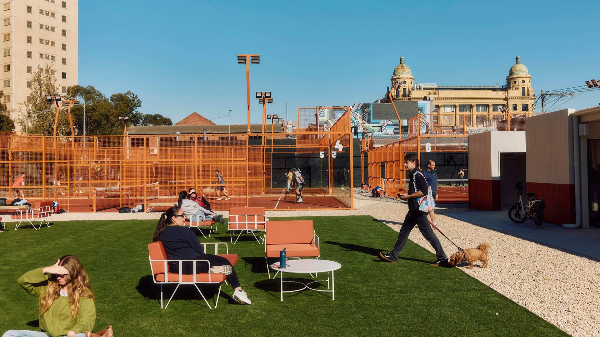 This Just In: Chapel Street Has a New Six-Court Padel Club, Complete with Its Own Cafe and Terrace for Post-Match Hangs