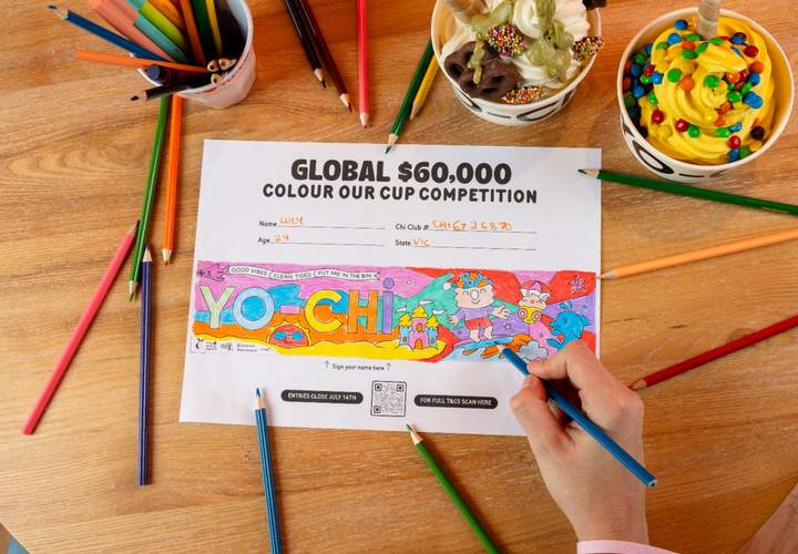 Background image for Your Doodle Could Go National as Yo-Chi's Colour Our Cup Competition Returns with $10,000 Prizes and Community-Led Voting