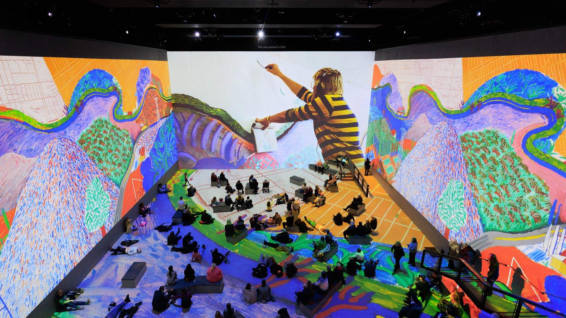 This Just In: Step Inside David Hockney's Abstract World as a Landmark Audiovisual Exhibition Lands at Carriageworks