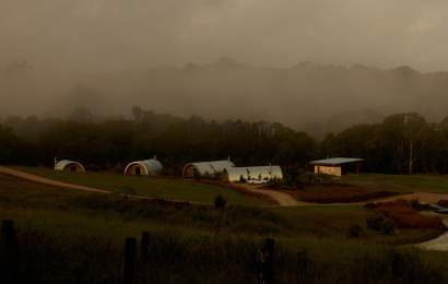 Background image for Now Open: Temple Hangars Expands a Byron Bay Hinterland Favourite with Four Retreats Designed Around the Landscape