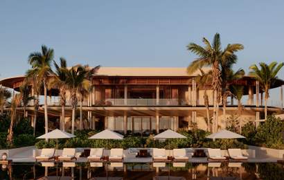 Background image for Now Open: Aman Has Unveiled Its Latest Ultra-Luxe Desert Oasis on Mexico's Dramatic Baja Coast