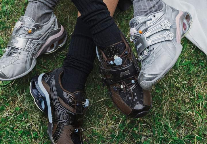 Background image for It Girl Designer Cecilie Bahnsen's Whimisical ASICS Sneakers Are Back for Spring 2026