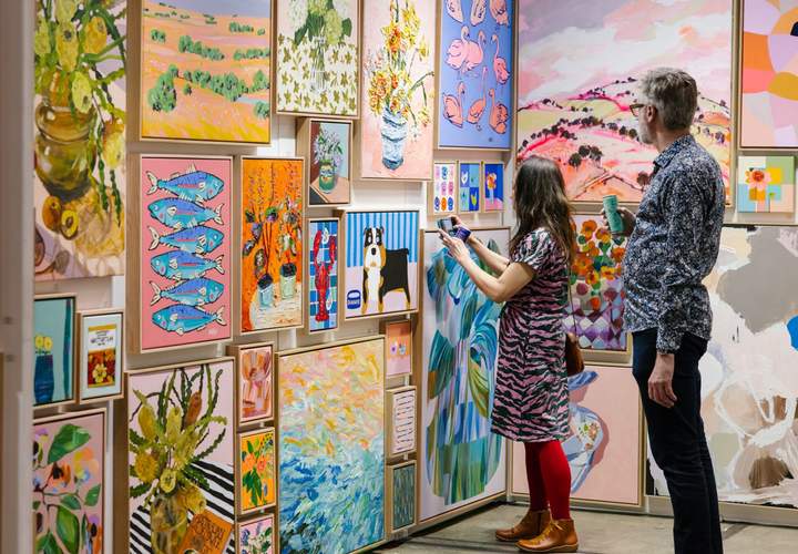 Background image for The Affordable Art Fair Presents 75-Plus Galleries and Hundreds of Wall-Worthy Finds This November, With Prices Starting From $100