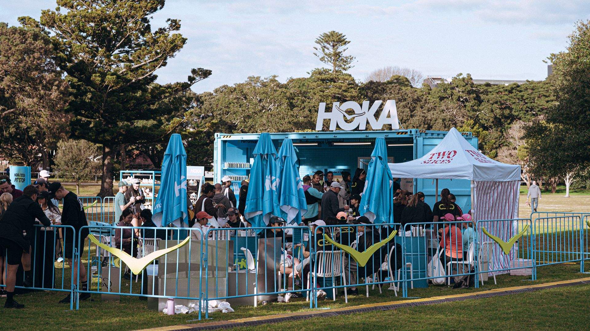 HOKA Pit Stop at Melbourne Marathon