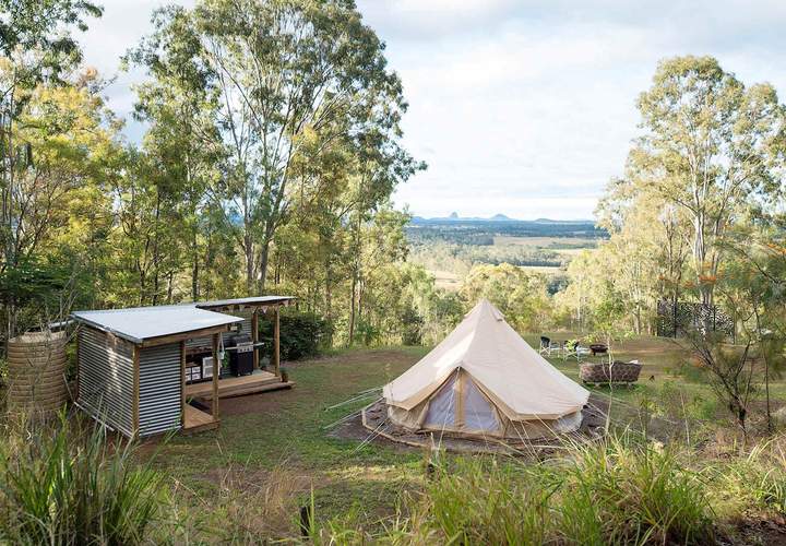 Background image for From Riverfront Sleeps to London Bus Stays, These Camping Spots Have Been Named Australia's Best for 2026