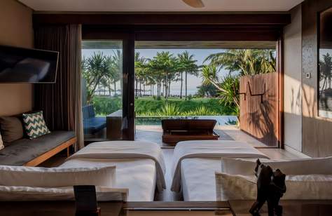 Skip Bali's Busiest Streets for This Surfside Resort, Where Black-Sand Beaches and a World-Class Break Meet Tropical Serenity