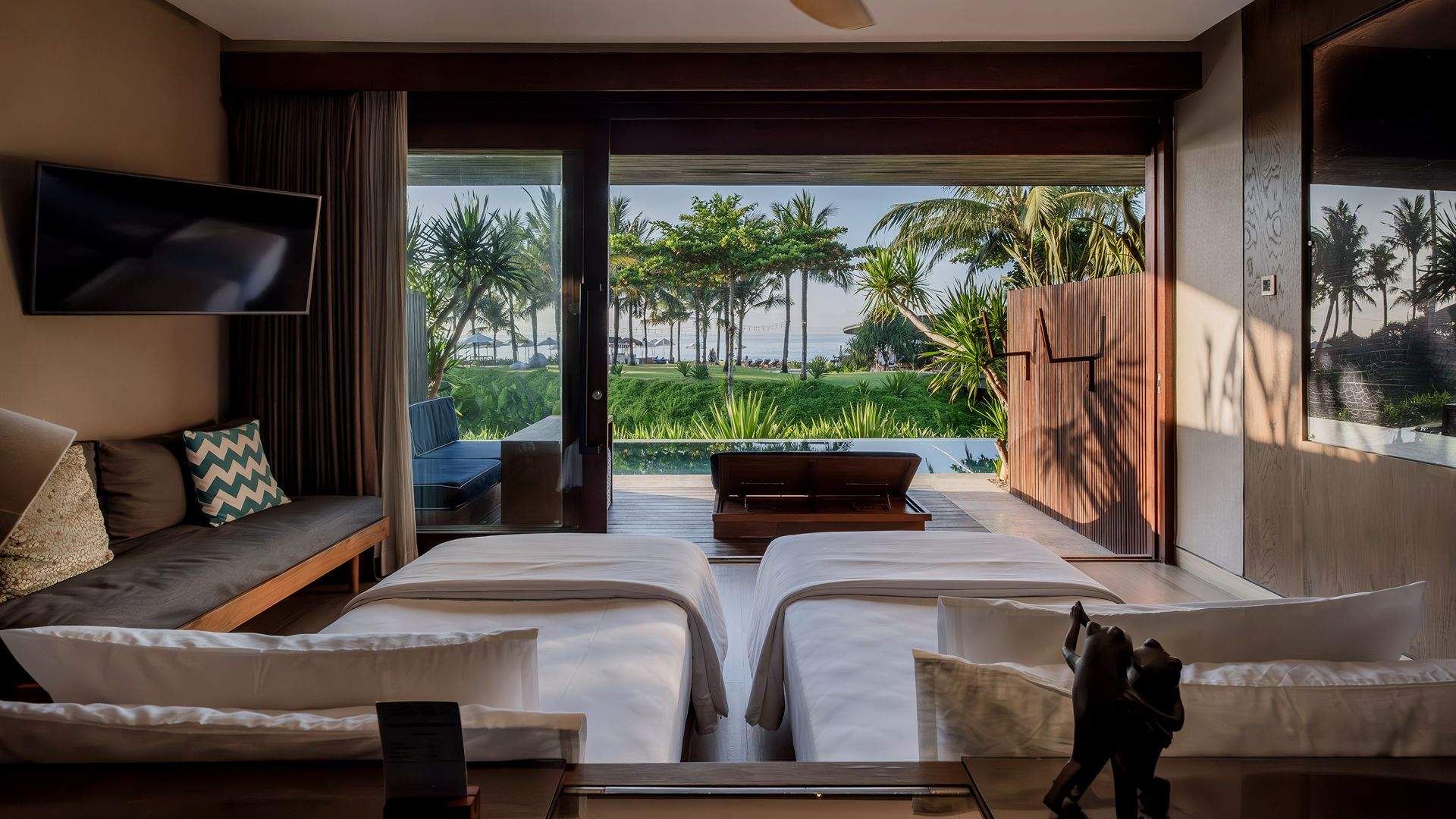 Skip Bali's Busiest Streets for This Surfside Resort, Where Black-Sand Beaches and a World-Class Break Meet Tropical Serenity