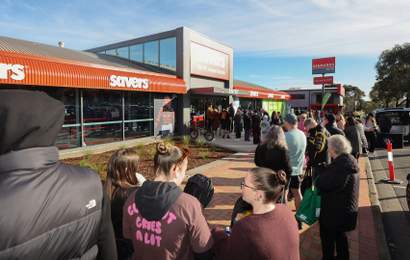 Background image for Savers Has Opened Its Huge New Geelong Store, Filling the Historic 'Big Red Shed' with Thousands of Secondhand Finds