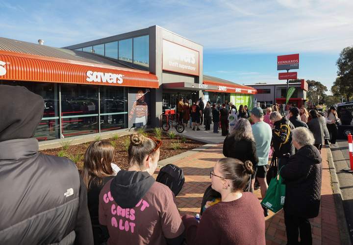 Background image for Savers Has Opened Its Huge New Geelong Store, Filling the Historic 'Big Red Shed' with Thousands of Secondhand Finds