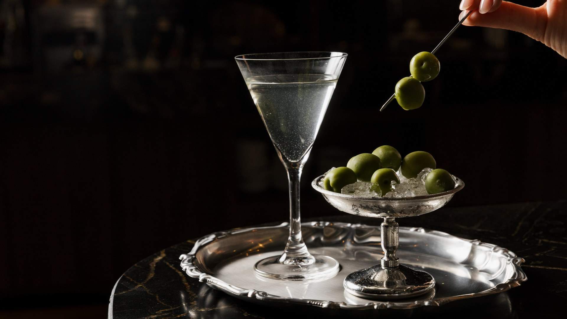 A martini at Belasco