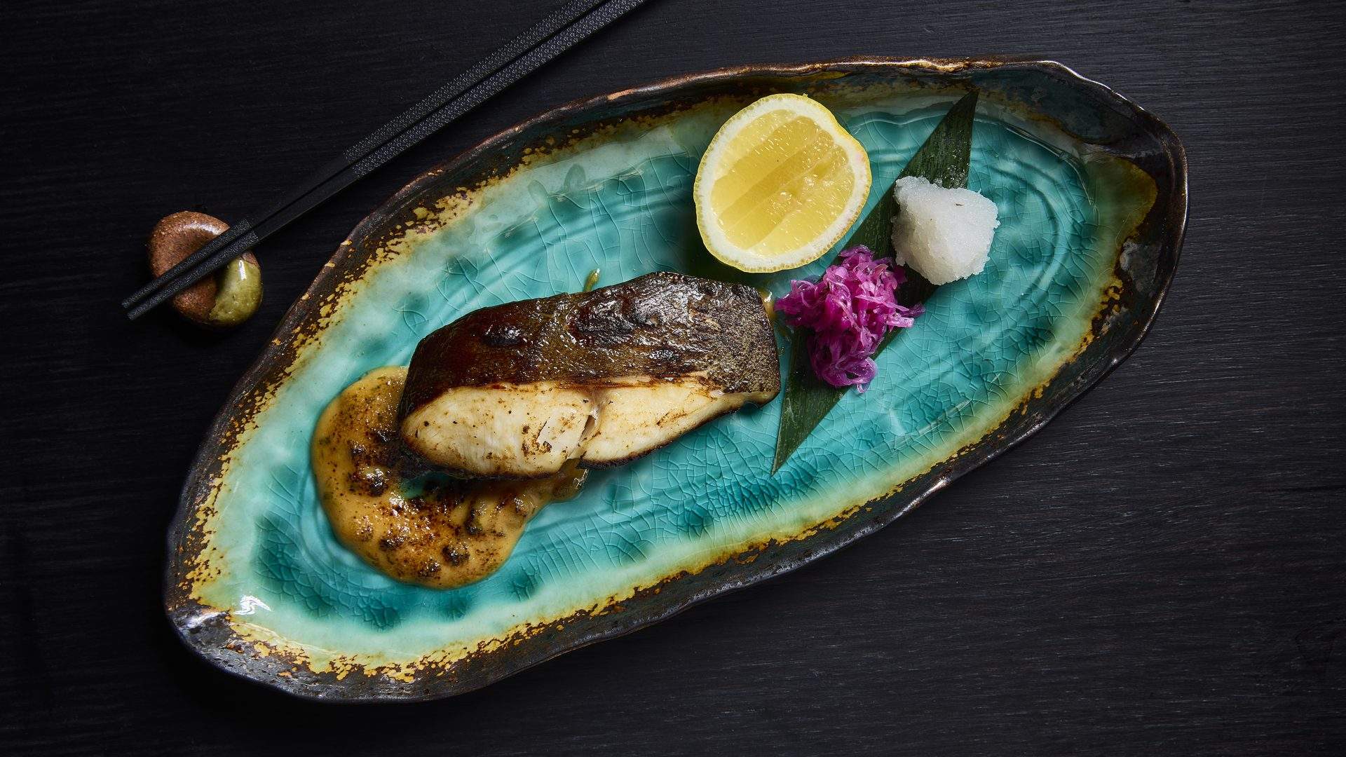 Saikyo miso black cod at ÉN Melbourne