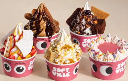 Background image for Ice Cream Juggernaut Gelato Messina Is Taking Over NYC with Softville, a Soft Serve and Art Concept Store